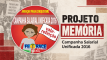 Projeto Memória: adesivos da Campanha Salarial Unificada 2016