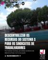 Descentralizar os recursos do Sistema S para os sindicatos de trabalhadores