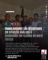 Trabalhadores são resgatados em situação análoga à escravidão em fazenda no Mato Grosso